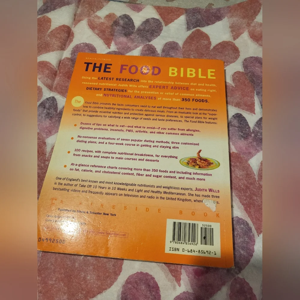 The Food Bible by Judith Wills Paperback Book
